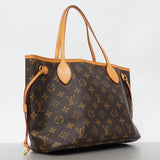 【6hf5886】ルイヴィトン トートバッグ モノグラム ネヴァーフルPM M40155 ブラウン【中古】レディース
