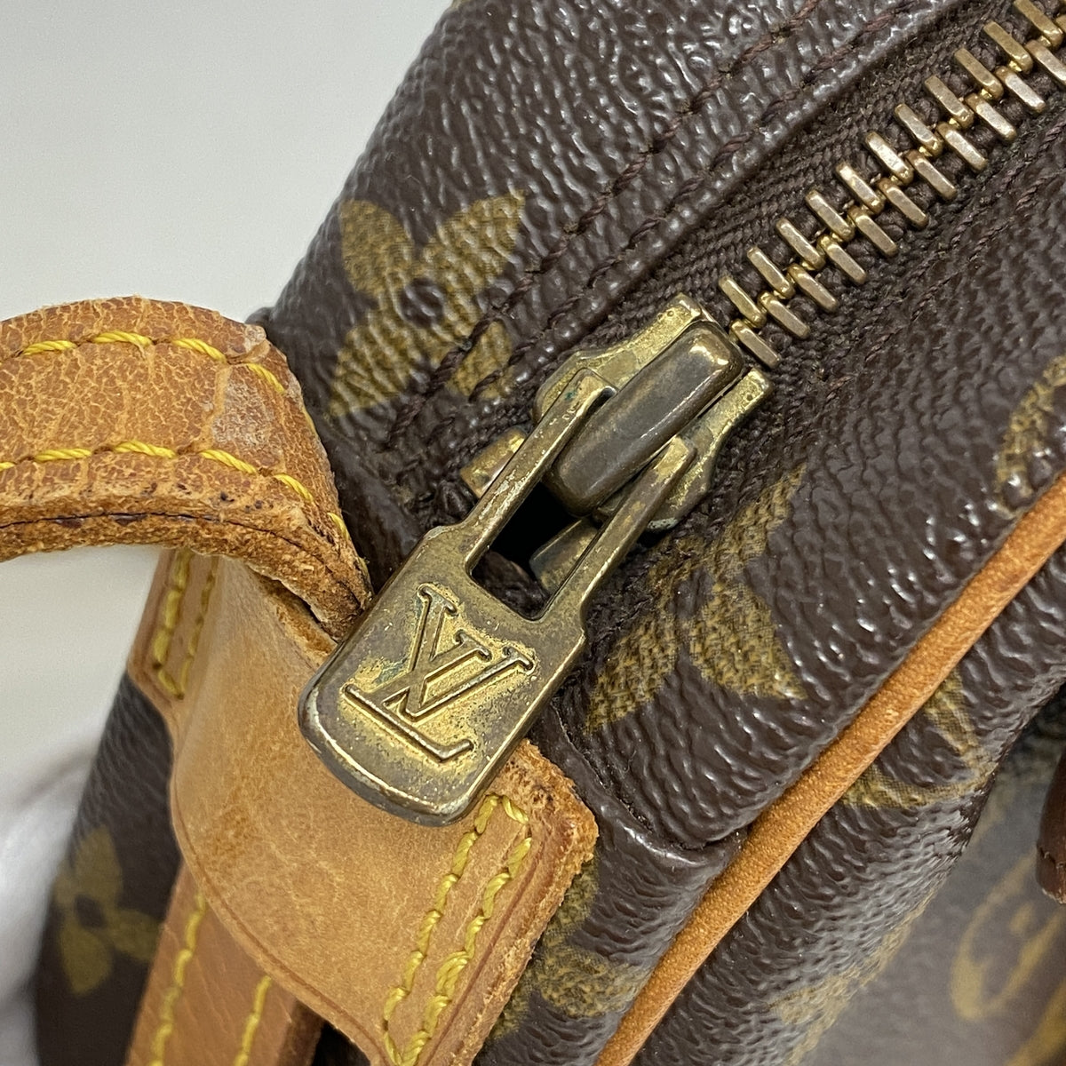 【6hf5899】ルイヴィトン ショルダーバッグ モノグラム ジュヌフィーユPM M51227 ブラウン【中古】レディース