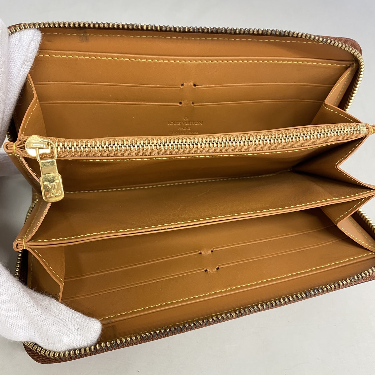 【6hf5902】ルイヴィトン 長財布 ノマド ジッピーウォレット M85068 キャメル【中古】メンズ レディース ユニセックス