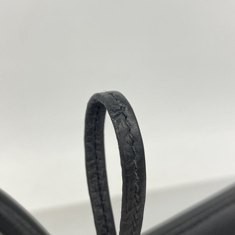 【6hf5904-h】エルメス ハンドバッグ バーキン40 トゴ ブラック ゴールド金具 □B刻印【中古】メンズ