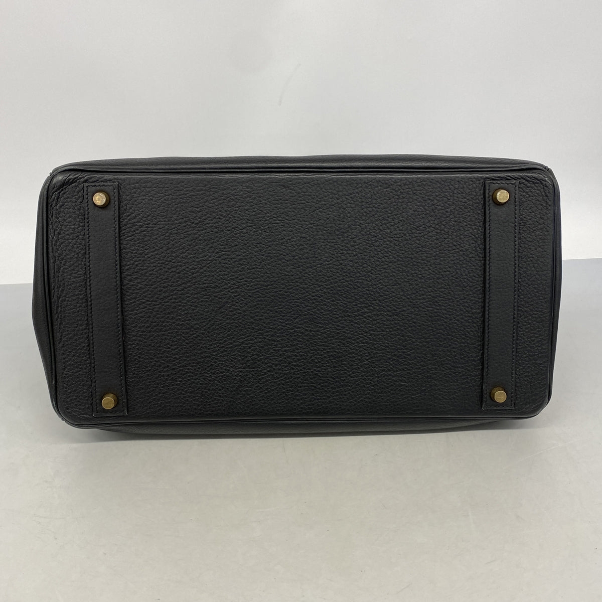 【6hf5904-h】エルメス ハンドバッグ バーキン40 トゴ ブラック ゴールド金具 □B刻印【中古】メンズ