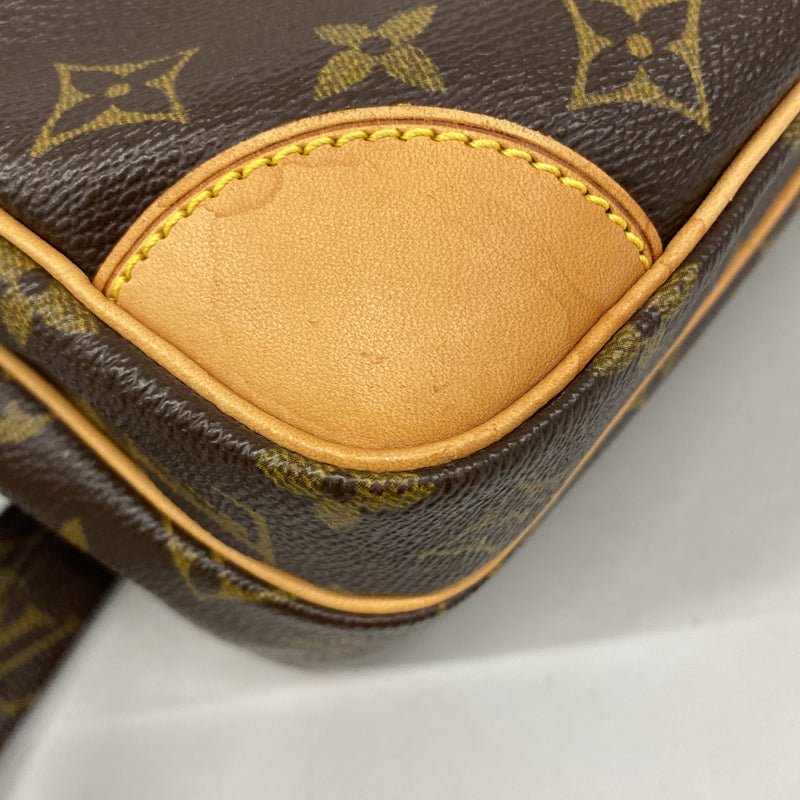 【6hf5907-h】ルイヴィトン ショルダーバッグ モノグラム ナイル M45244 ブラウン【中古】レディース
