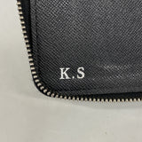 【6hf5908-h】ルイヴィトン 長財布 ダミエ・グラフィット ジッピーオーガナイザー N63077 ブラック グレー【中古】メンズ