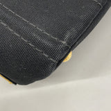 【6hf5909-k】プラダ ハンドバッグ カナパ キャンバス ブラック ゴールド金具 2wayバッグ【中古】レディース