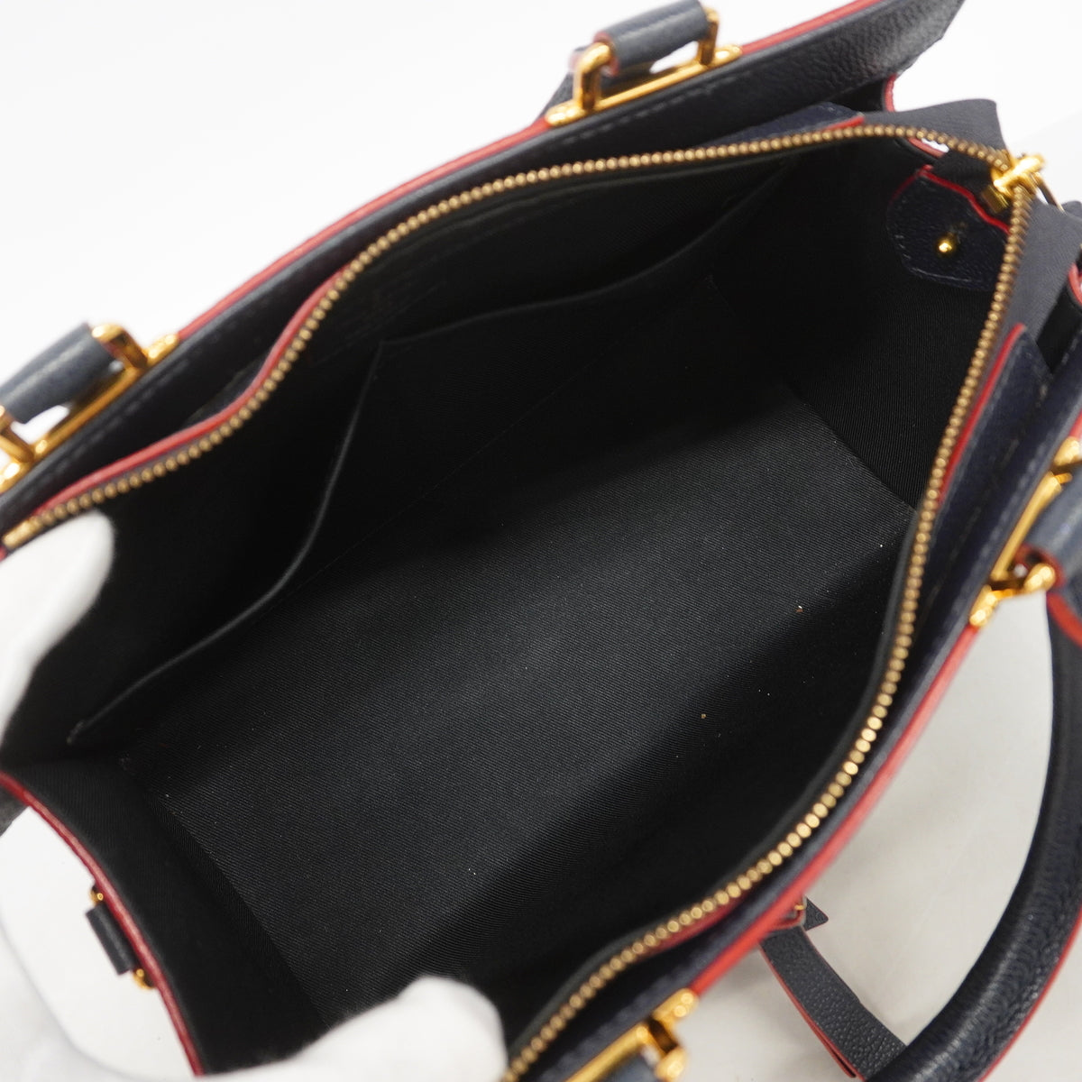 【6hf5911-k】ルイヴィトン ハンドバッグ モノグラム・アンプラント スリーPM M54195 マリーヌルージュ 2wayバッグ【中古】レディース