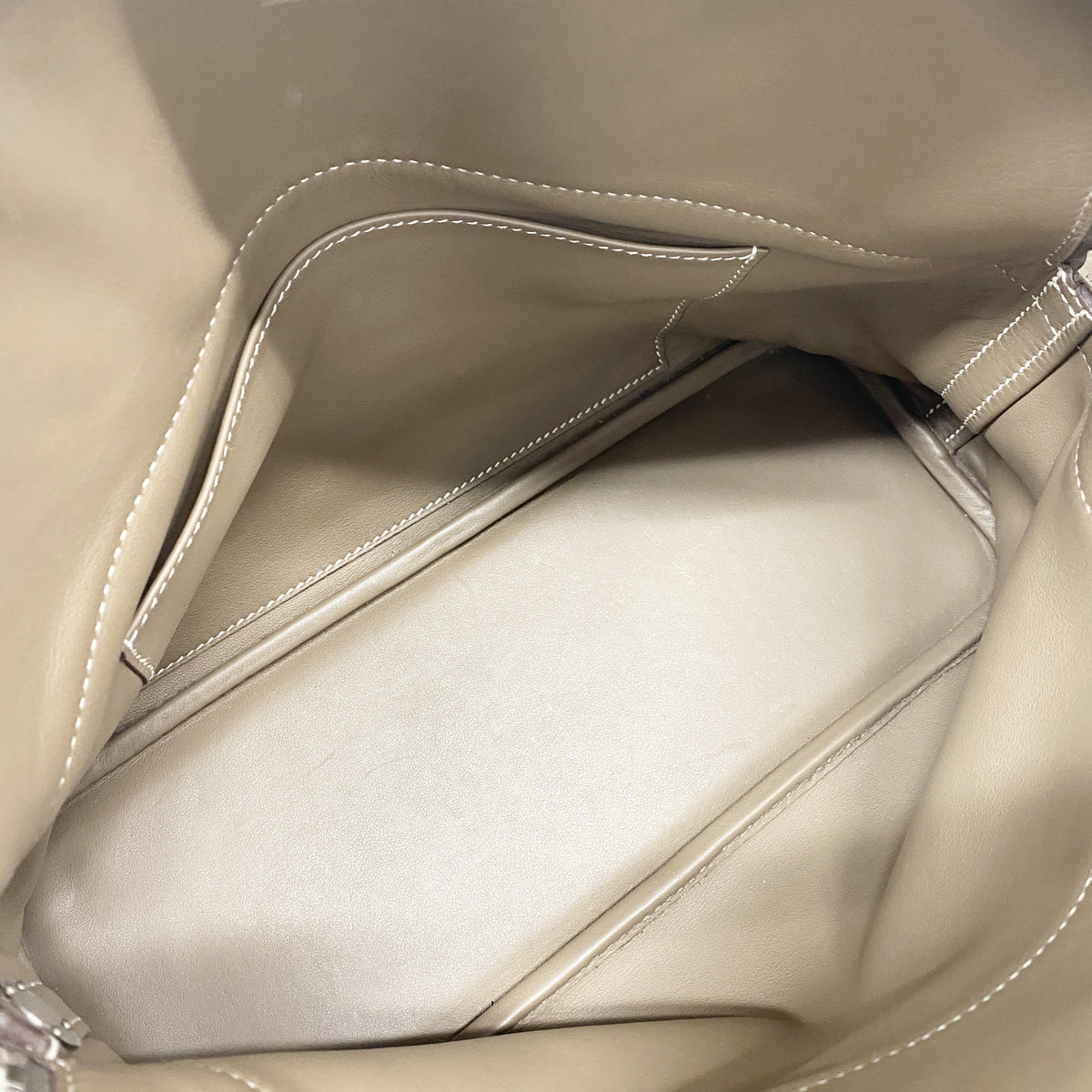 【6hf5915-h】エルメス ハンドバッグ ボリード31 トリヨンクレマンス エトゥープ シルバー金具 D刻印【中古】レディース