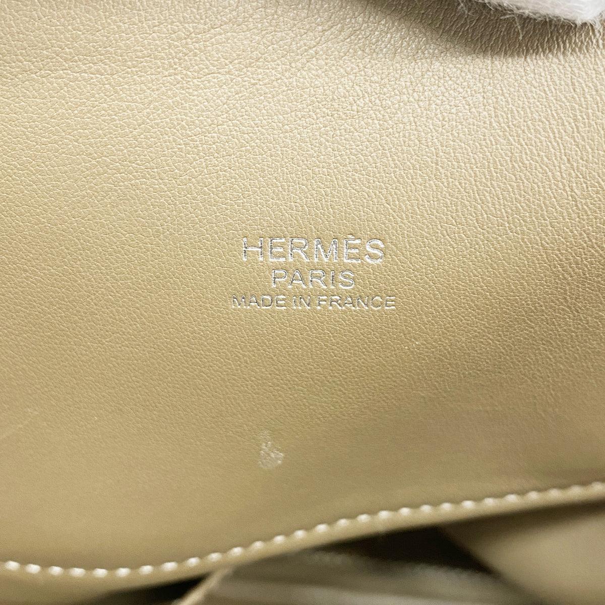 【6hf5915-h】エルメス ハンドバッグ ボリード31 トリヨンクレマンス エトゥープ シルバー金具 D刻印【中古】レディース