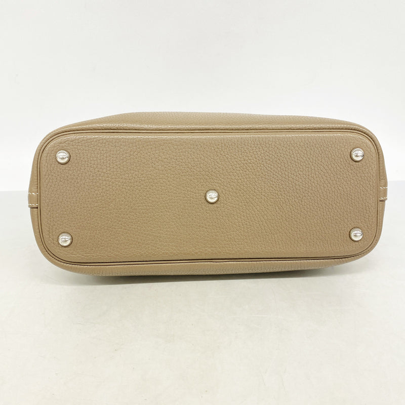 【6hf5915-h】エルメス ハンドバッグ ボリード31 トリヨンクレマンス エトゥープ シルバー金具 D刻印【中古】レディース