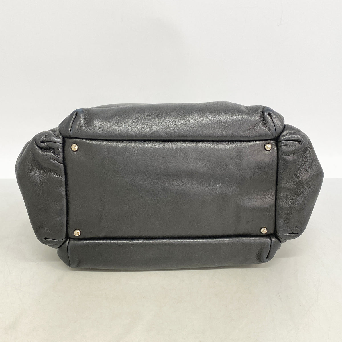 【6hf5929-k】シャネル ショルダーバッグ チェーンショルダー ラムスキン ブラック シルバー金具【中古】レディース