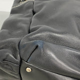 【6hf5929-k】シャネル ショルダーバッグ チェーンショルダー ラムスキン ブラック シルバー金具【中古】レディース