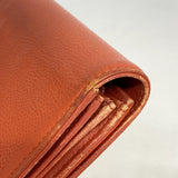 【6hf5930-k】シャネル 長財布 キャビアスキン レッド シルバー金具【中古】レディース