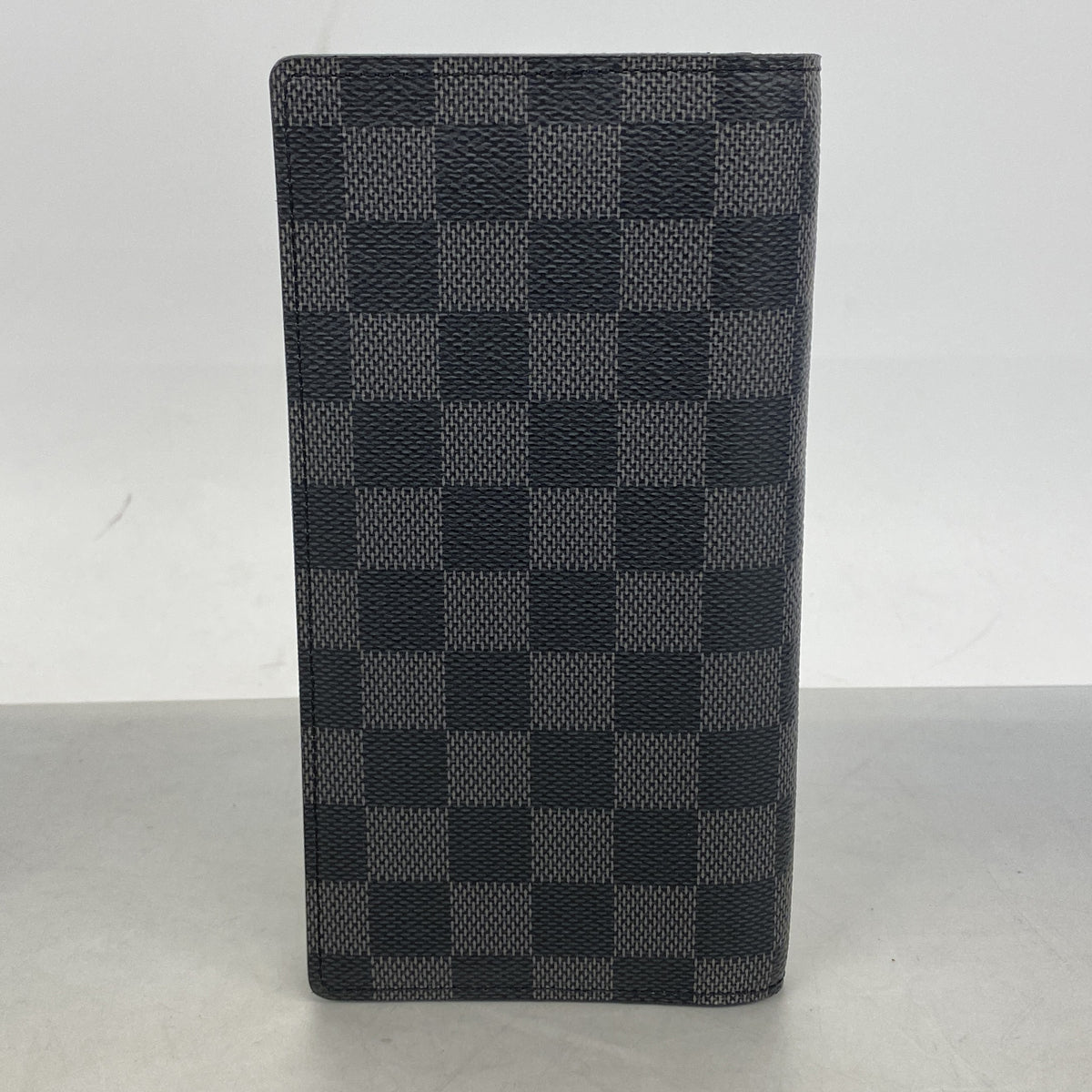 【6hf5943】ルイヴィトン 長財布 ダミエ・グラフィット ポルトフォイユブラザ N62665 ブラック グレー【中古】メンズ