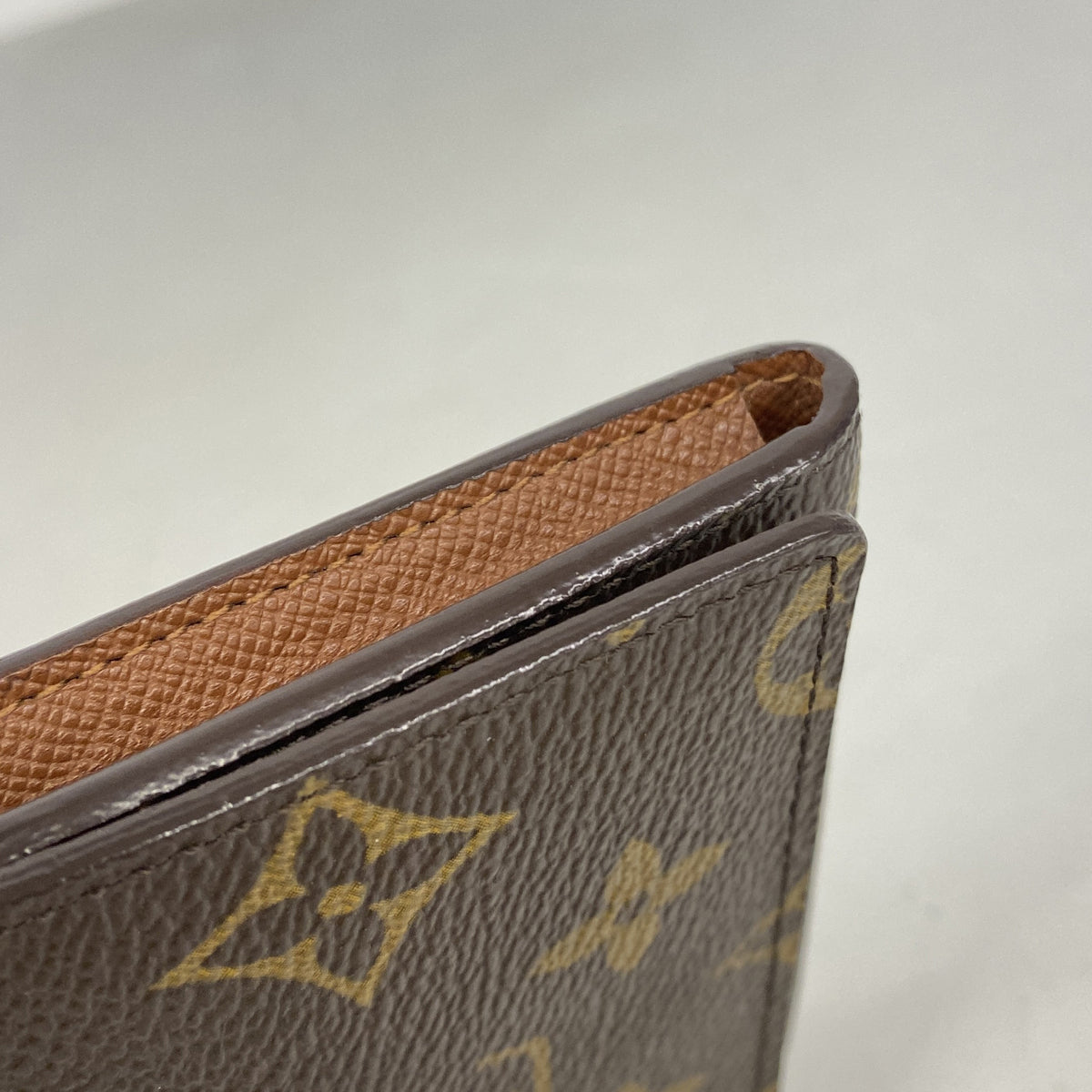【6hf5945】ルイヴィトン 名刺入れ モノグラム アンヴェロップカルトドゥヴィジット M62920 ブラウン【中古】メンズ レディース ユニセックス