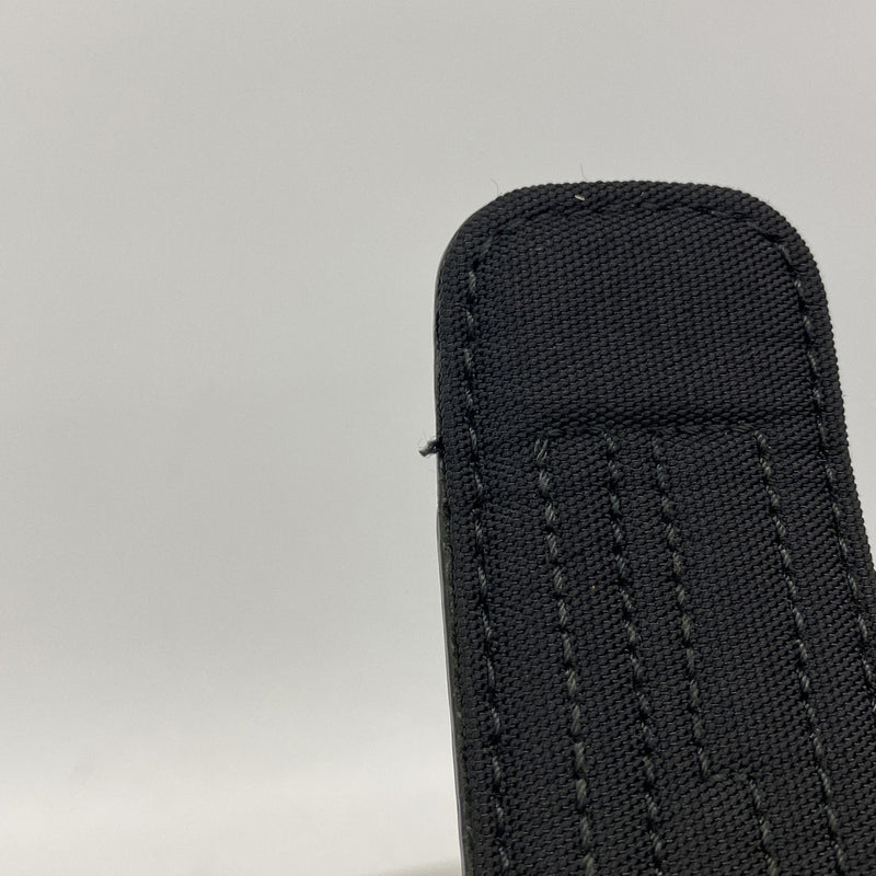 【6hf5947】グッチ ショルダーバッグ GGキャンバス 122791 キャンバス ブラック シルバー金具【中古】レディース