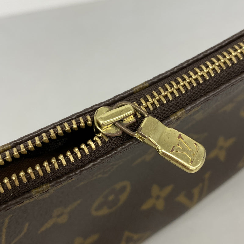 【6hf5955】ルイヴィトン ポーチ モノグラム ポシェットアクセソワール M51980 ブラウン【中古】レディース