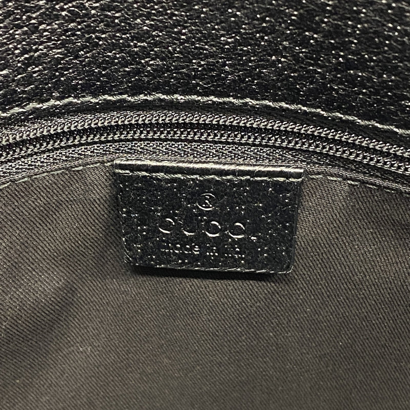 【6hf5959-k】グッチ ショルダーバッグ GGキャンバス 120841 キャンバス ブラック シルバー金具【中古】レディース