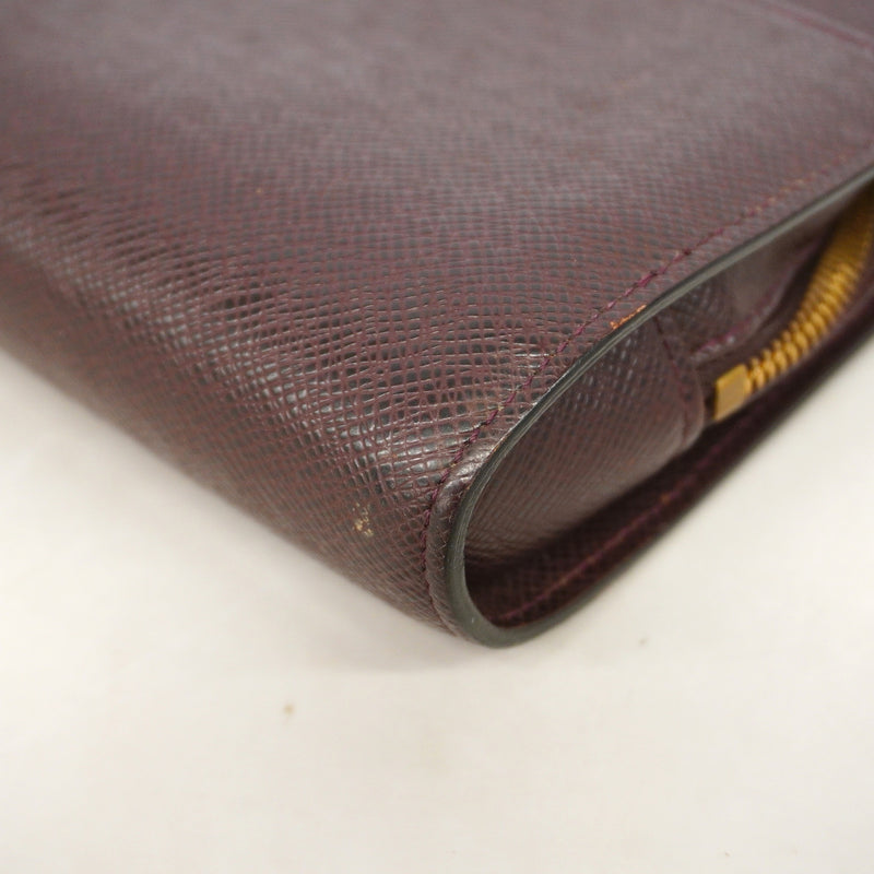【6hf5973】ルイヴィトン クラッチバッグ タイガ バイカル M30186 アカジュー【中古】メンズ