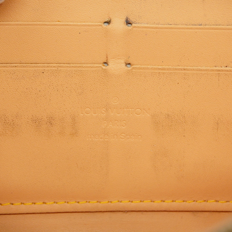 【6hf5976】ルイヴィトン 長財布 モノグラム・マルチカラー ジッピーウォレット M60049 ブロン【中古】レディース