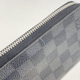 【6hf5985】ルイヴィトン 長財布 ダミエ・グラフィット ジッピーウォレットヴェルティカル N63095 ブラック グレー【中古】メンズ