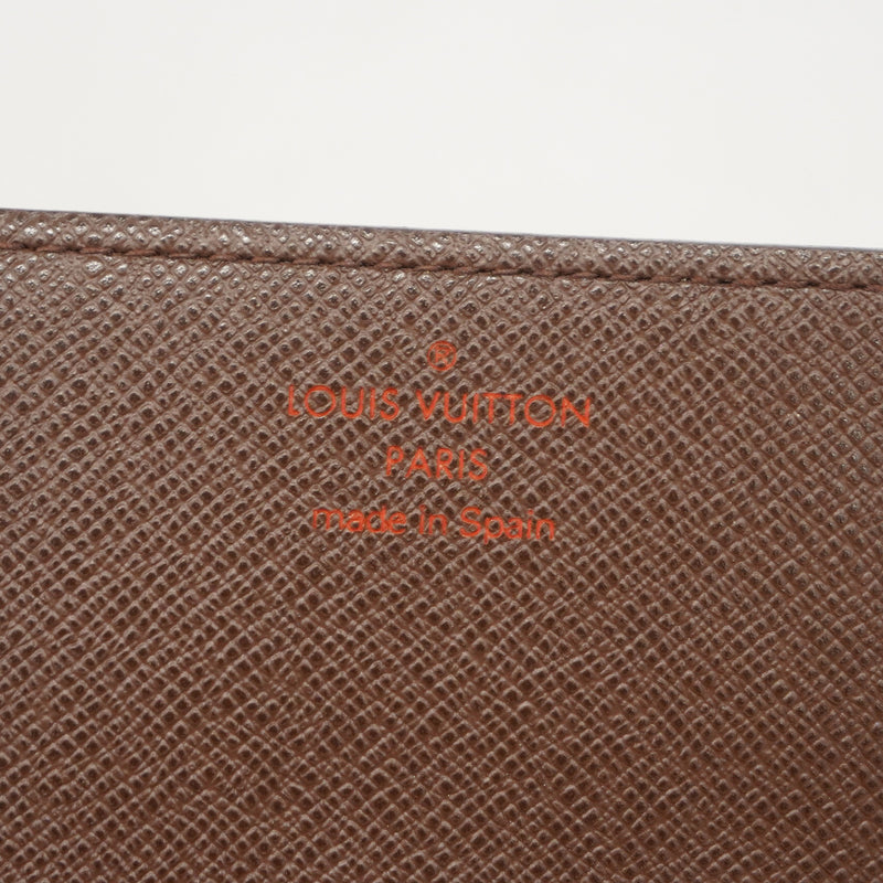 【6hf5996】ルイヴィトン 名刺入れ ダミエ アンヴェロップカルトドゥヴィジット N62920 エベヌ【中古】メンズ レディース ユニセックス