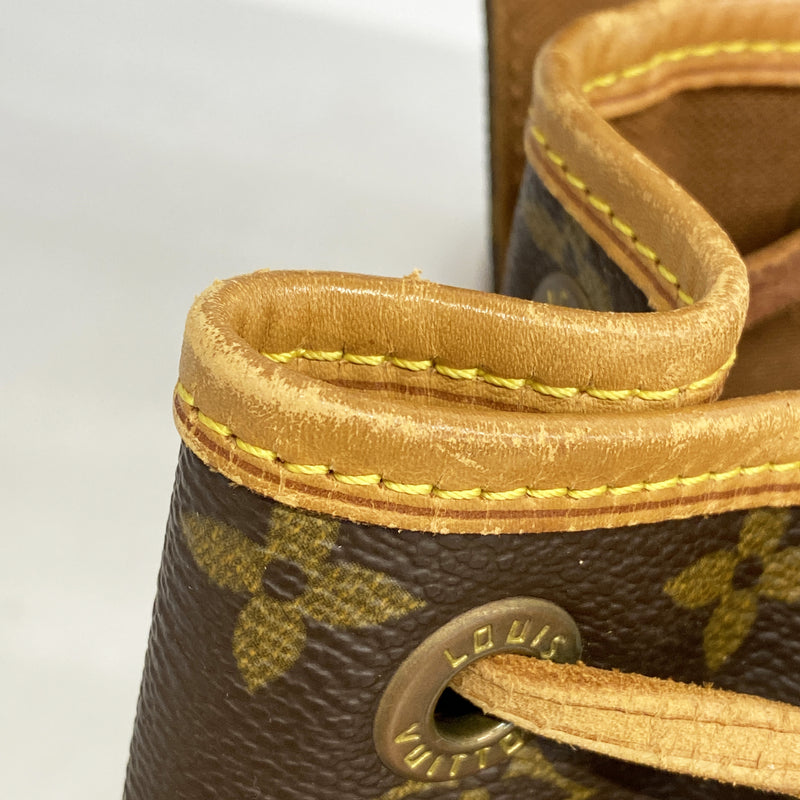 【6hf6000】ルイヴィトン リュック・デイパック モノグラム ミニモンスリ M51137 ブラウン【中古】レディース