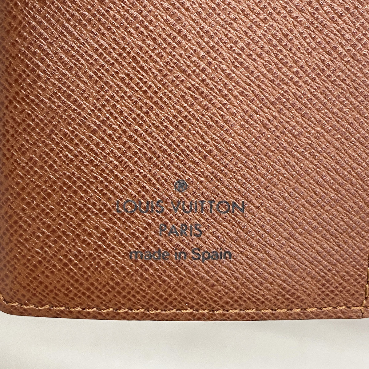 【6hf6003】ルイヴィトン 手帳カバー モノグラム アジェンダPM R20005 ブラウン【中古】メンズ レディース ユニセックス
