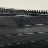 【6hf6006】フェンディ 長財布 ズッカ レザー ブラック シルバー金具【中古】メンズ