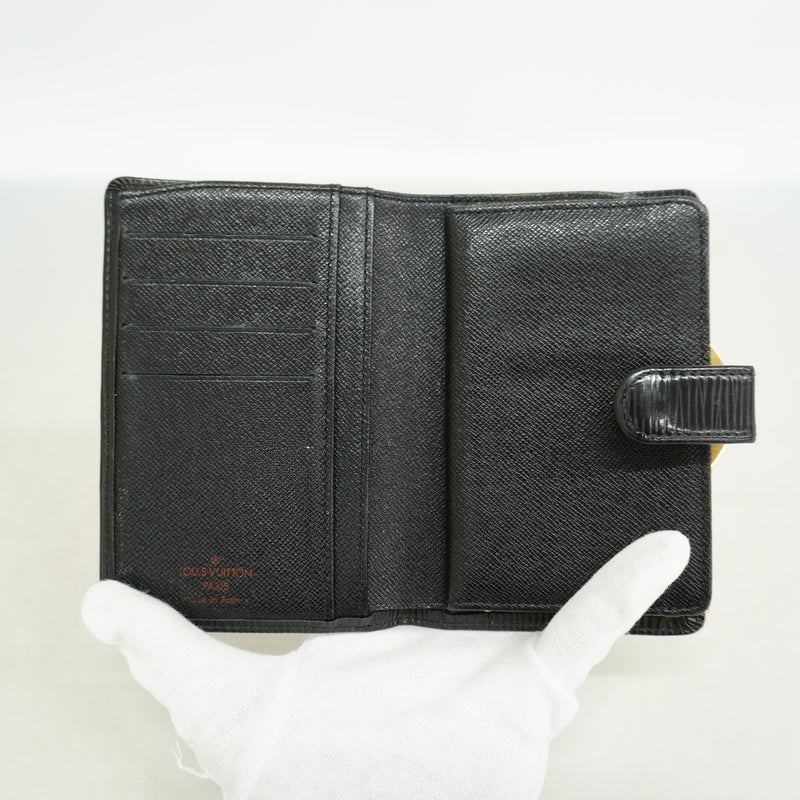 【6hf6019-k】ルイヴィトン 財布 エピ ポルトモネビエヴィエノワ M63242 ノワール【中古】レディース
