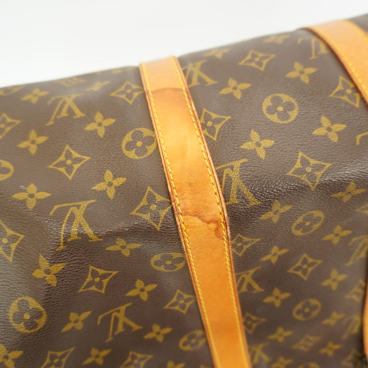 【6hf6029】ルイヴィトン ボストンバッグ モノグラム キーポル45 M41428 ブラウン【中古】メンズ レディース ユニセックス