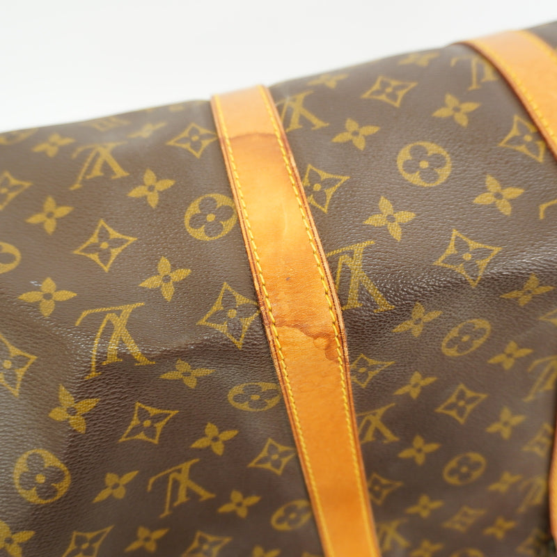 【6hf6029】ルイヴィトン ボストンバッグ モノグラム キーポル45 M41428 ブラウン【中古】メンズ レディース ユニセックス