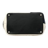 【6hf6033】シャネル トートバッグ カンボン ラムスキン ホワイト シルバー金具【中古】レディース