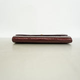 【6hf6041】ルイヴィトン 長財布 ヴェルニ ポルトフォイユサラ M91521 ルージュフォーヴィスト【中古】レディース