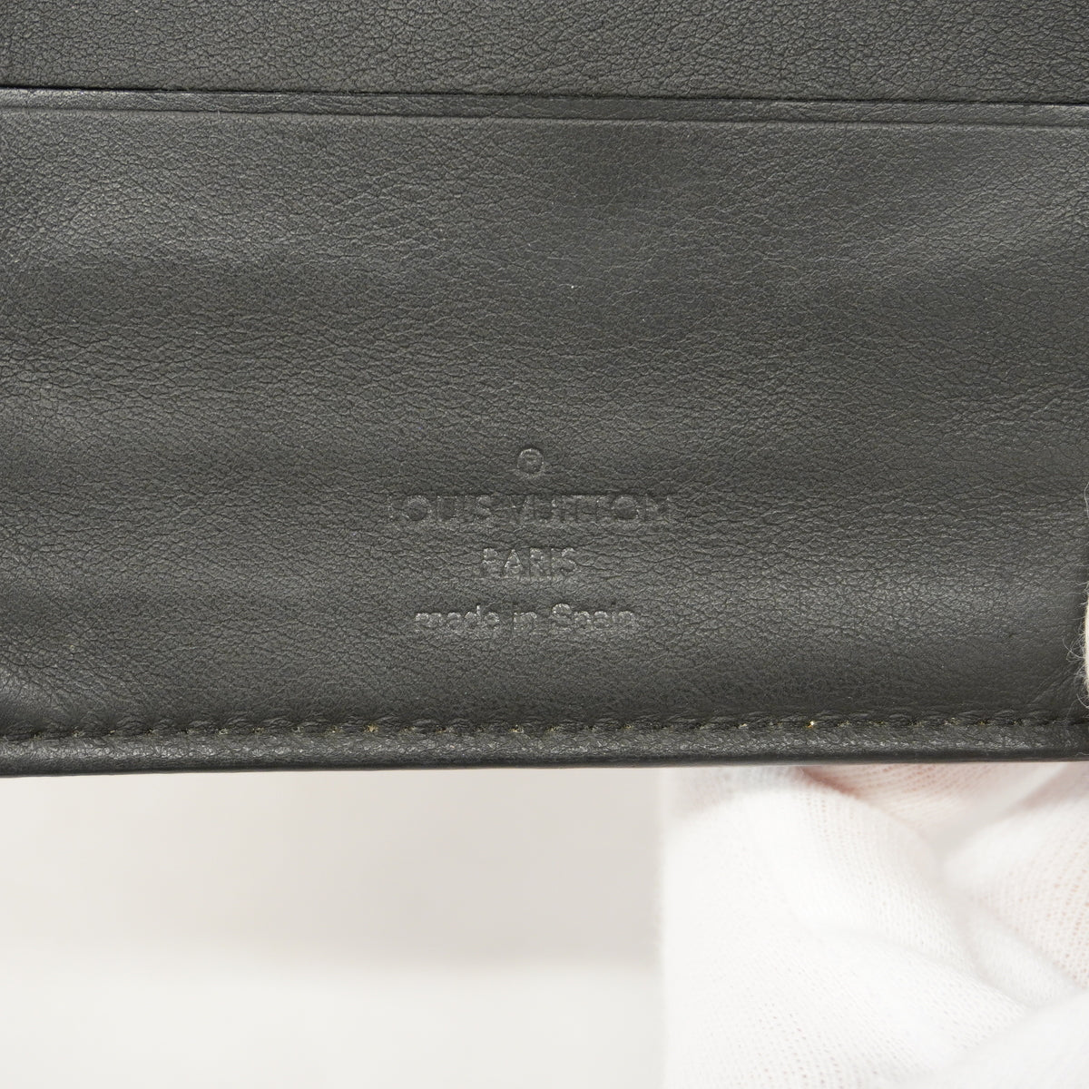 【6hf6060】ルイヴィトン 財布 ダミエ・アンフィニ ポルトフォイユマルコNM N63334 オニキス【中古】メンズ