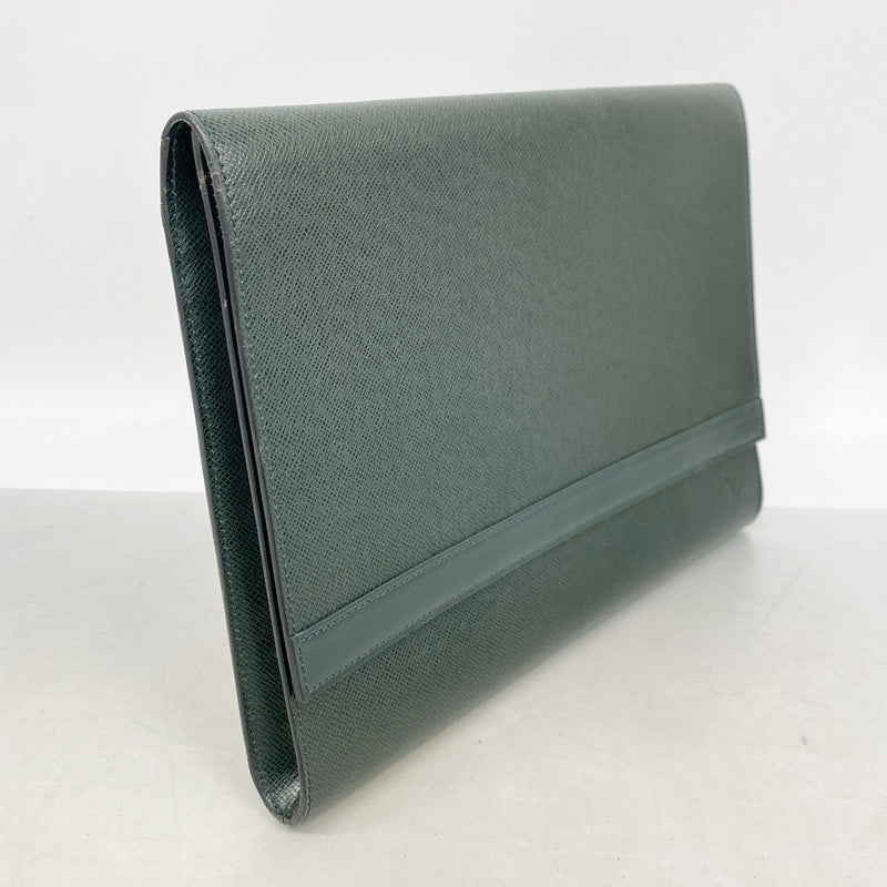 【6hf6063】ルイヴィトン クラッチバッグ タイガ ボルガ M30204 エピセア【中古】メンズ