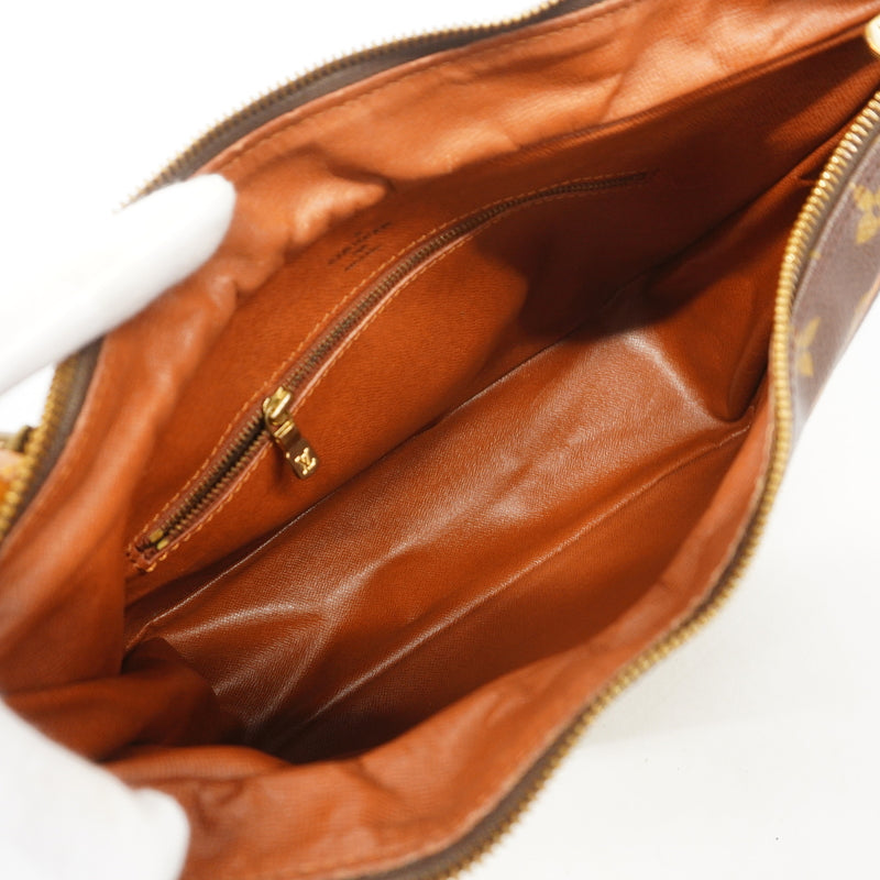 【6hf6082】ルイヴィトン ショルダーバッグ モノグラム ブローニュ30 M51265 ブラウン【中古】レディース