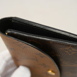 【6hf6086】ルイヴィトン 長財布 モノグラム・リバース ポルトフォイユ エミリー M82157 ブラウン【中古】レディース