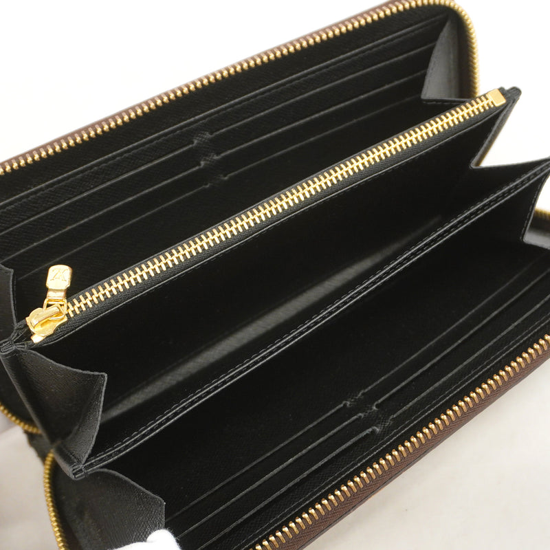 【6hf6087】ルイヴィトン 長財布 モノグラム・リバース ジッピーウォレット M82444 ブラウン【中古】メンズ レディース ユニセックス