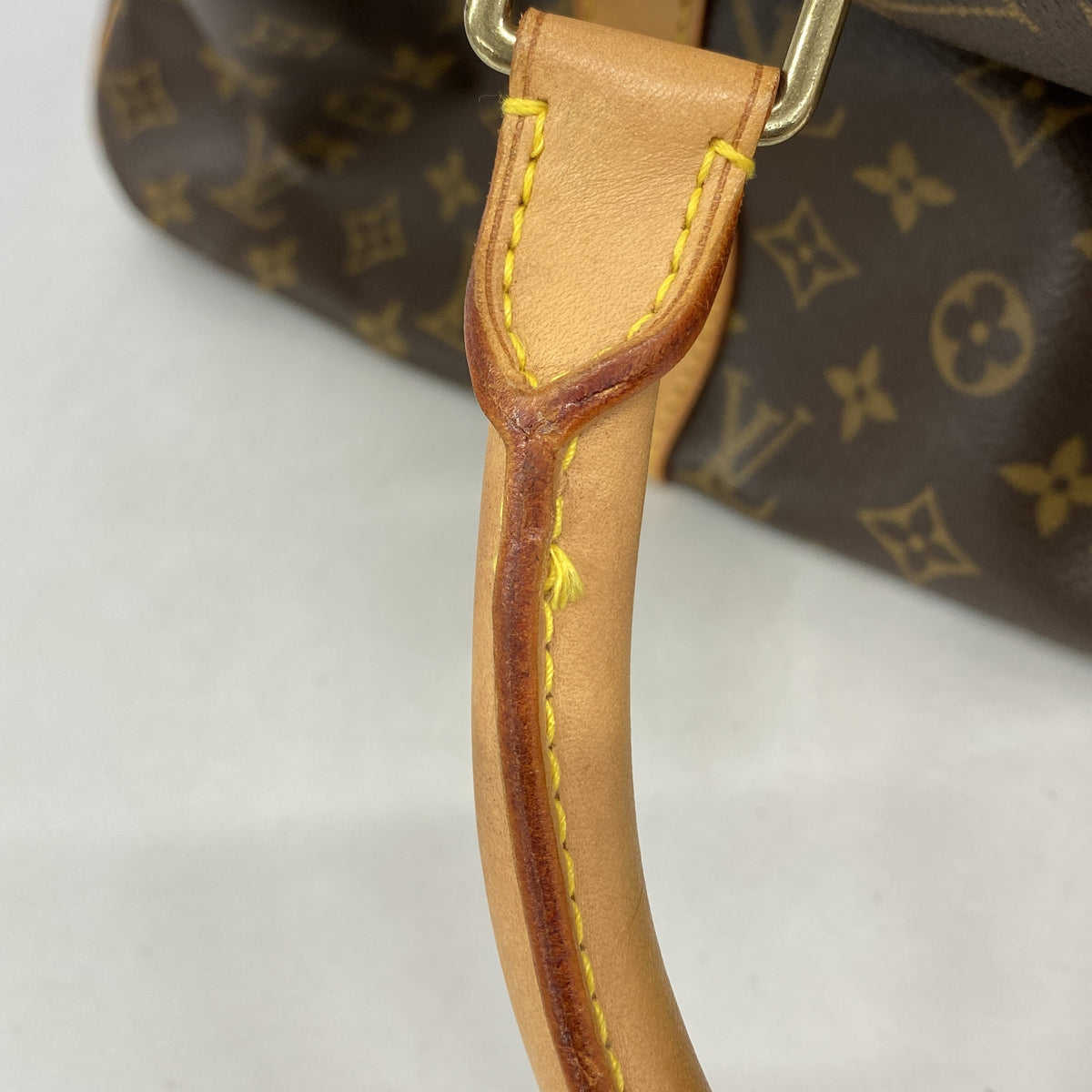 【6hf6089】ルイヴィトン ボストンバッグ モノグラム キーポルバンドリエール50 M41416 ブラウン【中古】メンズ レディース ユニセックス