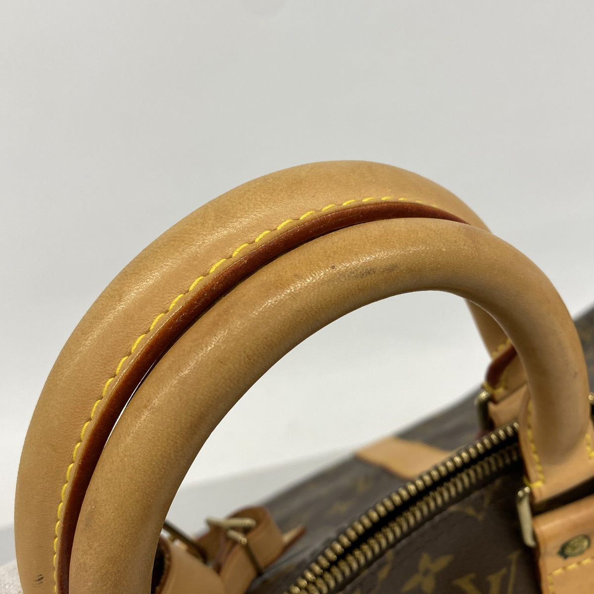 【6hf6089】ルイヴィトン ボストンバッグ モノグラム キーポルバンドリエール50 M41416 ブラウン【中古】メンズ レディース ユニセックス