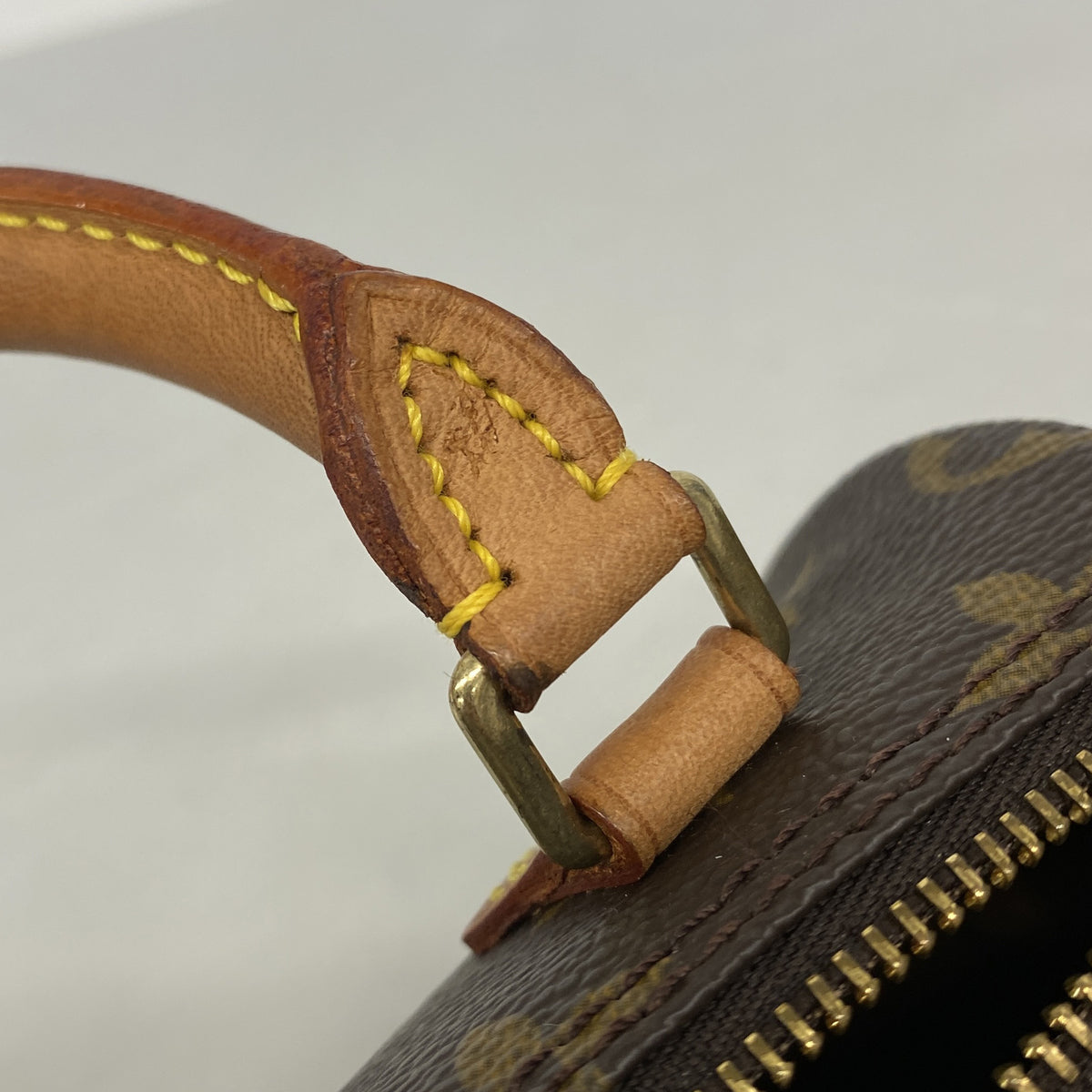 【6hf6090】ルイヴィトン ハンドバッグ モノグラム ミニスピーディ M41534 ブラウン【中古】レディース
