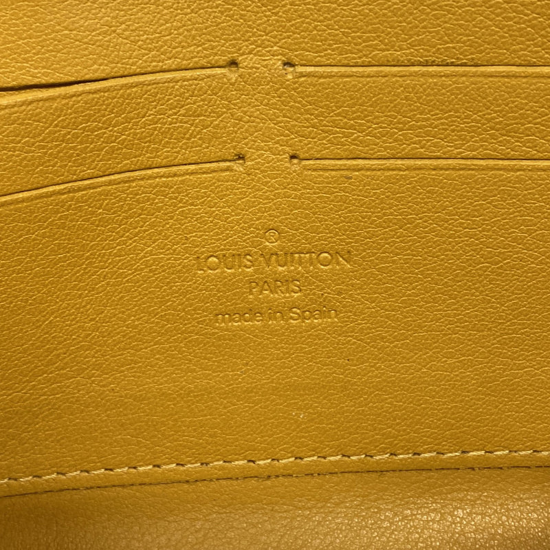 【6hf6094】ルイヴィトン 長財布 モノグラム・デニム ジッピーウォレット M95614 ノワール【中古】メンズ レディース ユニセックス