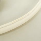 【6hf6102】クリスチャンディオール ショルダーバッグ トロッター レザー PVC ホワイト シルバー金具【中古】レディース