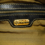【6hf6104】フェンディ ハンドバッグ ズッカ キャンバス ブラウン ゴールド金具 2wayバッグ【中古】レディース