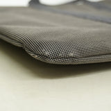【6hf6117】エルメス ブリーフケース エールラインポルトドキュマン ナイロン グレー シルバー金具【中古】メンズ レディース ユニセックス