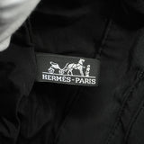 【6hf6117】エルメス ブリーフケース エールラインポルトドキュマン ナイロン グレー シルバー金具【中古】メンズ レディース ユニセックス