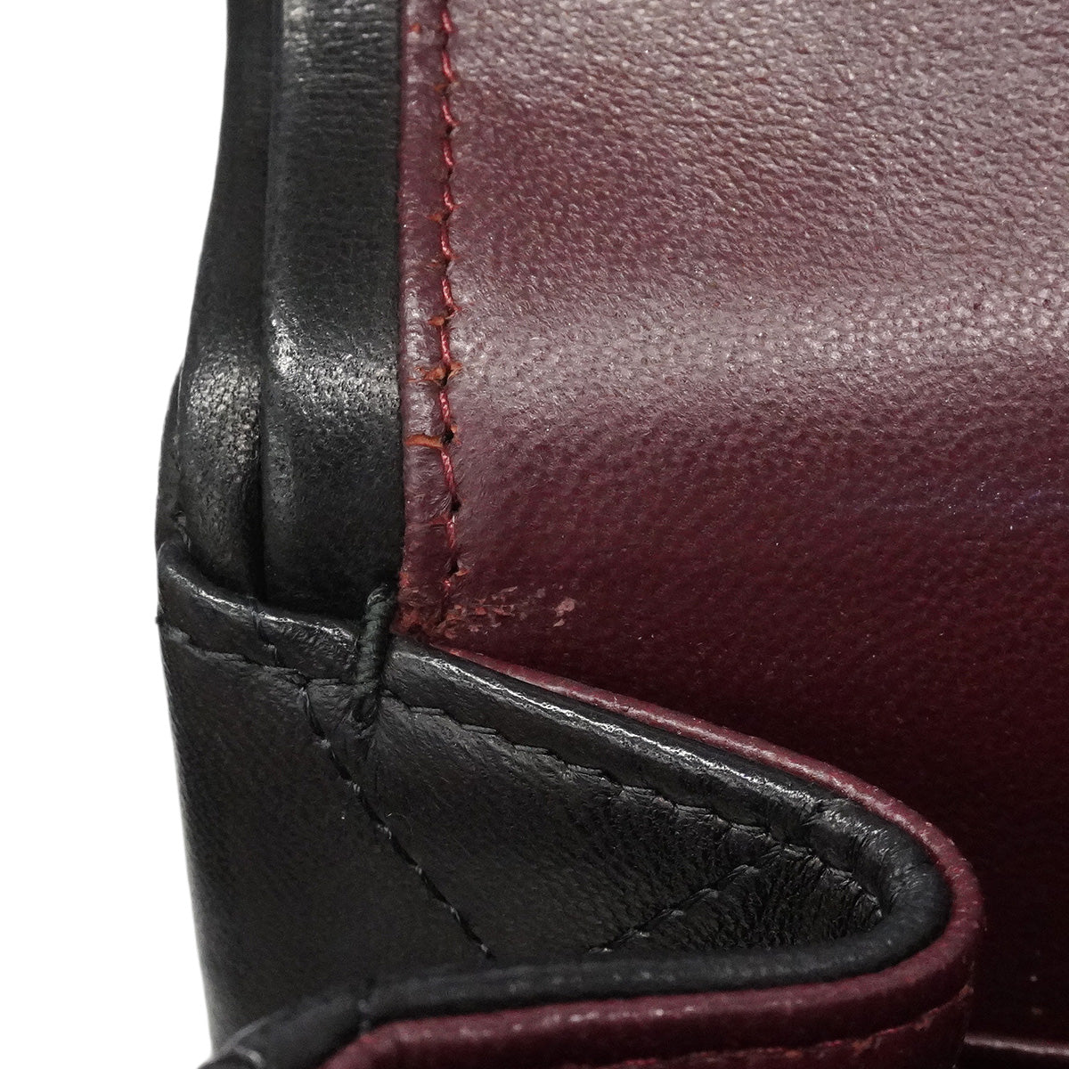 【6hf6123】シャネル ショルダーバッグ デカマトラッセ Wフラップ Wチェーン ラムスキン ブラック ゴールド金具【中古】レディース