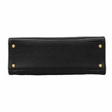 【6hf6126】シャネル ハンドバッグ キャビアスキン ブラック ゴールド金具【中古】レディース