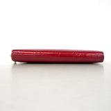 【6hf6135】ルイヴィトン 長財布 ヴェルニ ジッピーウォレット M91981 ポムダムール【中古】レディース