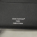 【6hf6136】ルイヴィトン 札入れ モノグラム・マカサー ポルトフォイユミュルティプル M69408 ブラウン ブラック【中古】メンズ