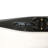 【6hf6139】シャネル サングラス 5492-A プラスチック ブラック ゴールド金具【中古】レディース
